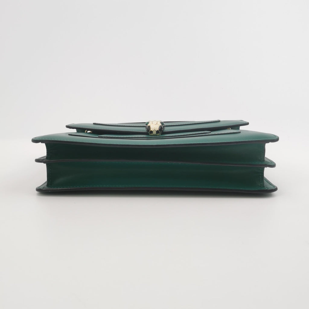 Green Serpenti Forever medium