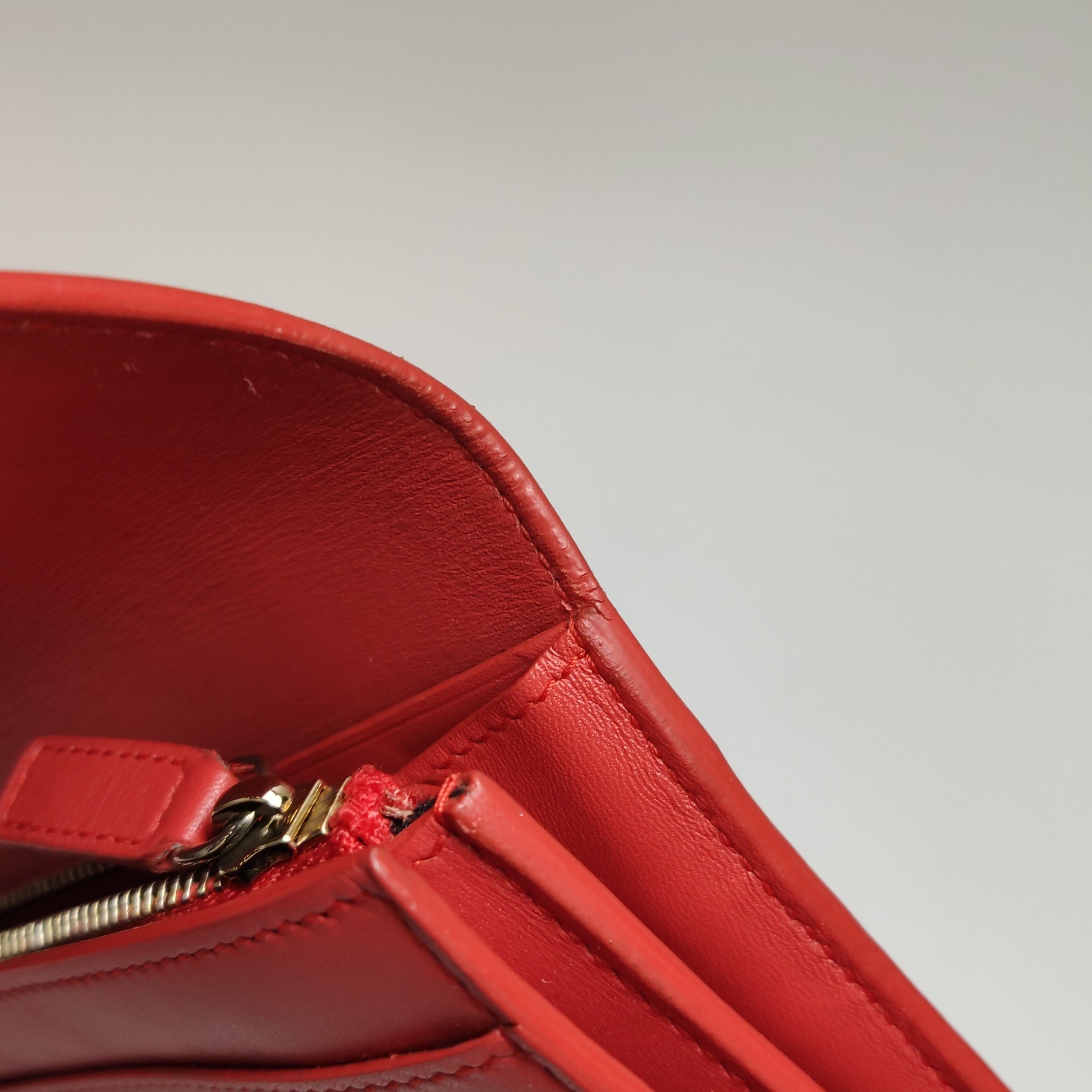 Bulgari Serpenti Forever Wallet Orange